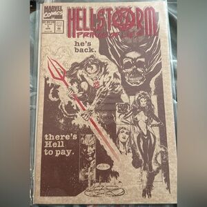 Hellstorm Prince of Lies #1 (1993 Marvel Comics) NM Daimon Hellstorm